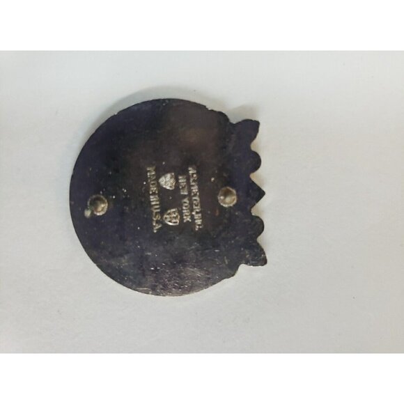 U.S. Army DUI Pin 5TH Corps IT WILL BE DONE Silver Blue Enamel Made In USA - Picture 2 of 3